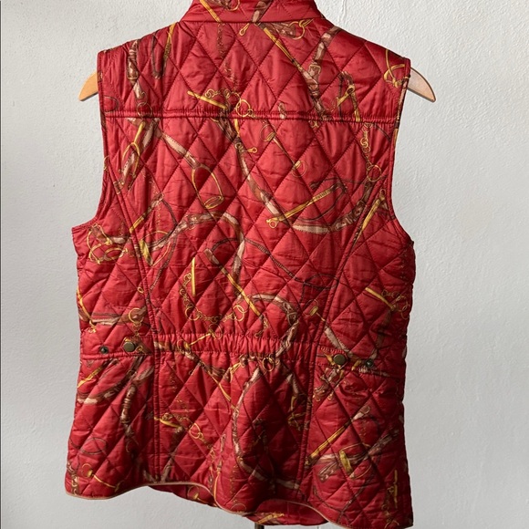NWT Talbots Equestrian Puffer Quilted Vest Size Medium - Picture 4 of 4